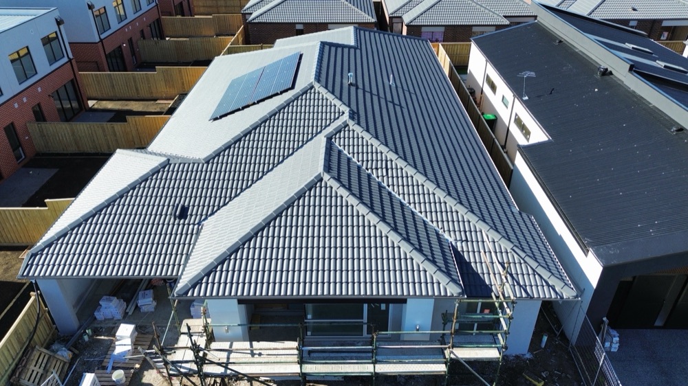 Whirlybird shown on the drawings but not installed, found during a fixing inspection in Mickleham